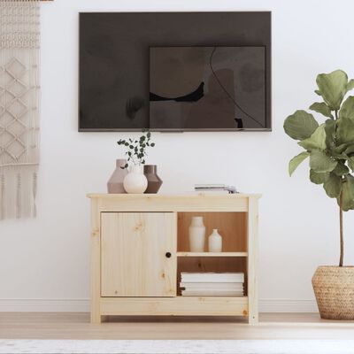 vidaXL TV-benk 70x36,5x52 cm heltre furu