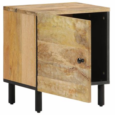 vidaXL Nattbord 2 stk 40x33x46 cm heltre mango