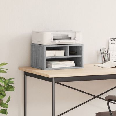vidaXL Skriverbord grå sonoma 40x32x22,5 cm konstruert tre