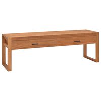 vidaXL TV-benk 140x40x45 cm teak