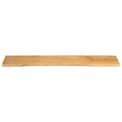 vidaXL Bordplate 180x40x3,8 cm naturlig kant heltre mango