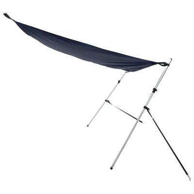 vidaXL T-Top solskjermutvidelse blå 170x170x(115-183) cm