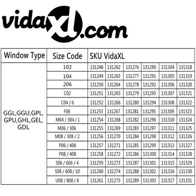 vidaXL Plissegardiner kremhvit F06