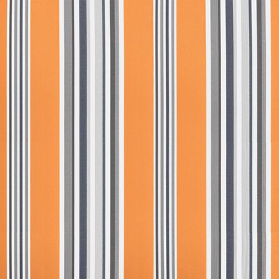vidaXL Erstatningsstoff for markise flerfarget stripe 4 m