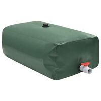 vidaXL Vanntank med kran sammenleggbar 360 L PVC