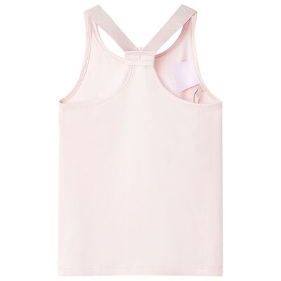 Singlet for barn myk rosa 104