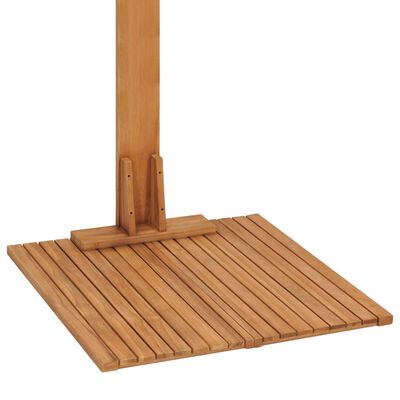 vidaXL Hagedusj 75x75x210 cm heltre teak