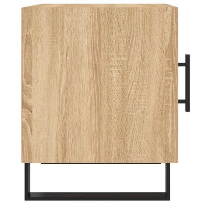 vidaXL Nattbord sonoma eik 40x40x50 cm konstruert tre