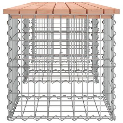 vidaXL Hagebenk gabiondesign 203x44x42 cm heltre douglasgran