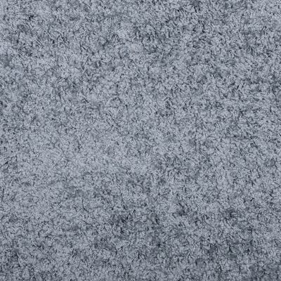vidaXL Tykt teppe PAMPLONA høy luv moderne blå 140x200 cm
