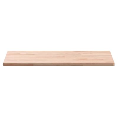 vidaXL Benkeplate til bad 60x40x1,5 cm heltre bøketre