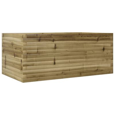 vidaXL Plantekasse 110x60x45,5 cm impregnert furu