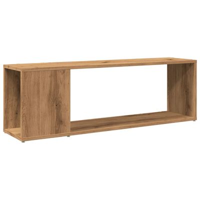 vidaXL TV-benk artisan eik 100x24x32 cm konstruert tre