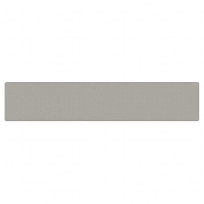 vidaXL Teppeløper sisal-utseende gråbrun 80x400 cm