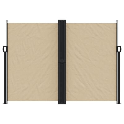 vidaXL Uttrekkbar sidemarkise 180x1200 cm beige