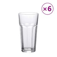 vidaXL Ølglass 6 stk 475 ml