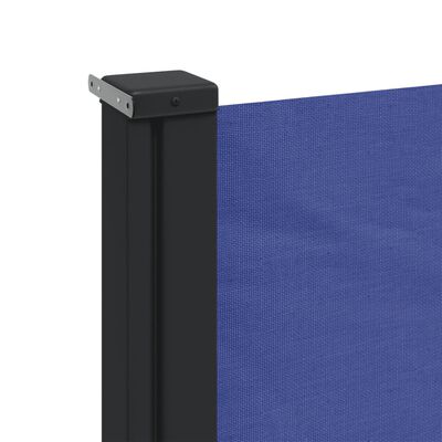 vidaXL Uttrekkbar sidemarkise blå 100x300 cm