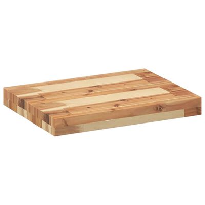 vidaXL Flytende hyller 3 stk 60x30x4 cm oljebehandlet heltre akasie