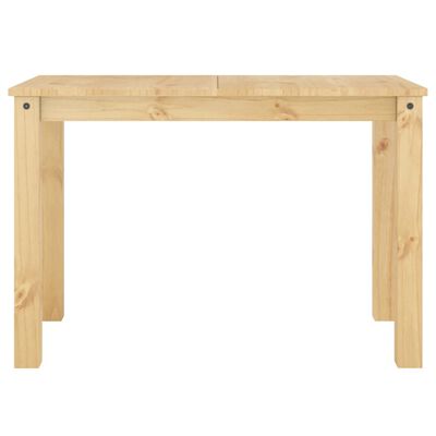 vidaXL Spisebord Panama 117x60x75 cm heltre furu