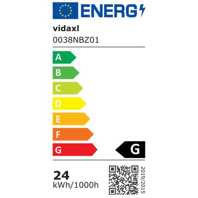 vidaXL Studiobelysningssett: 24 watt stativ og paraplyer