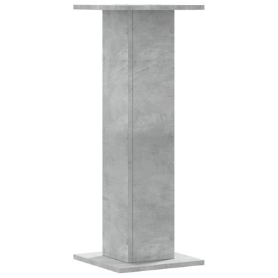 vidaXL Plantestativer 2 stk betonggrå 30x30x80 cm konstruert tre