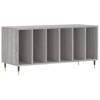 vidaXL Hifi-benk grå sonoma 100x38x48 cm konstruert tre