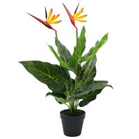 vidaXL Kunstig paradisfuglblomst 66 cm