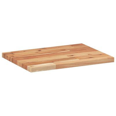 vidaXL Flytende hyller 3 stk 60x30x2 cm oljebehandlet heltre akasie