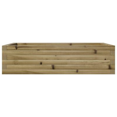 vidaXL Plantekasse 90x60x23 cm impregnert furu