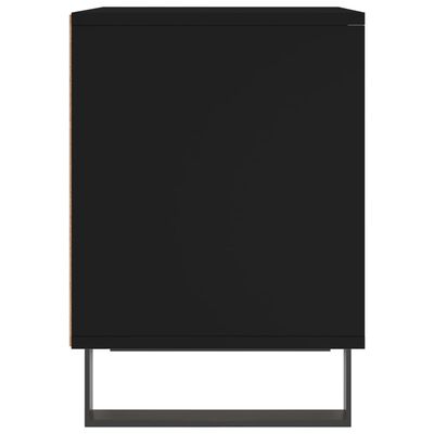 vidaXL Nattbord 2 stk svart 40x35x50 cm konstruert tre