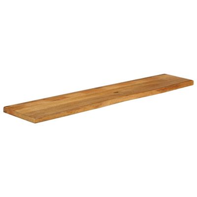 vidaXL Bordplate 160x30x3,8 cm naturlig kant heltre mango