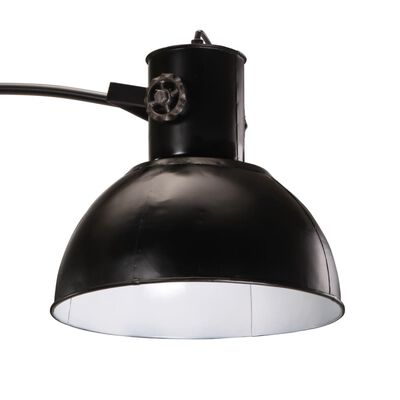 vidaXL Gulvlampe 25 W svart 150 cm E27