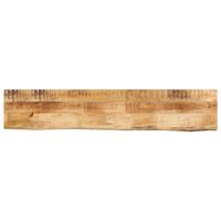 vidaXL Bordplate 160x40x2,5 cm naturlig kant grovt heltre mangotre