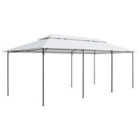 vidaXL Paviljong 600x298x270 cm hvit 180g/m²