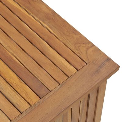 vidaXL Hageboks 150x50x55 cm heltre teak