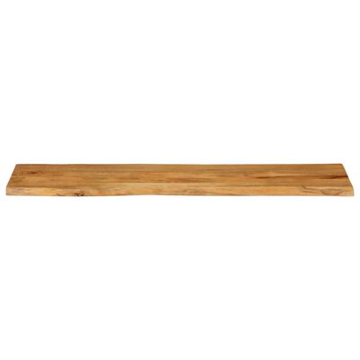 vidaXL Bordplate 180x40x2,5 cm naturlig kant heltre mango