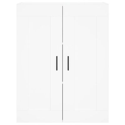 vidaXL Highboard hvit 69,5x34x180 cm konstruert tre