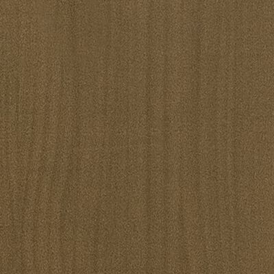 vidaXL Bokhylle/romdeler honningbrun 80x35x167 cm heltre furu