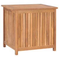 vidaXL Putekasse 60x50x58 cm heltre teak