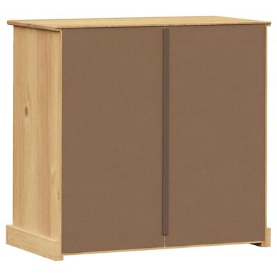 vidaXL Kommode VIGO 80x40x76 cm heltre furu