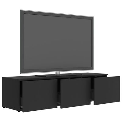 vidaXL TV-benk grå 120x34x30 cm konstruert tre