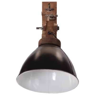 vidaXL Vegglampe 25 W svart E27