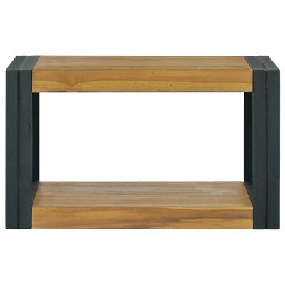 vidaXL Baderomsskap 60x45x35 cm heltre teak