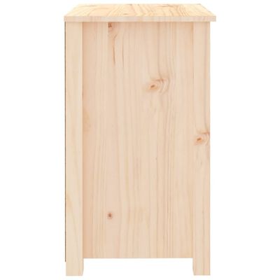 vidaXL Nattbord 2 stk 50x35x61,5 cm heltre furu