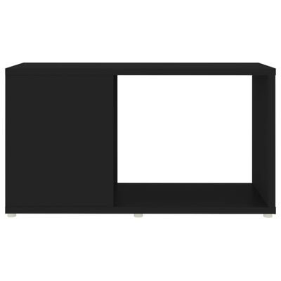 vidaXL TV-benk svart 60x24x32 cm sponplate