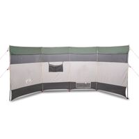 vidaXL Vindskjerm for camping grønn 366x152x152 cm vanntett