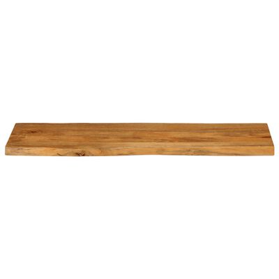 vidaXL Bordplate 120x40x3,8 cm naturlig kant heltre mango