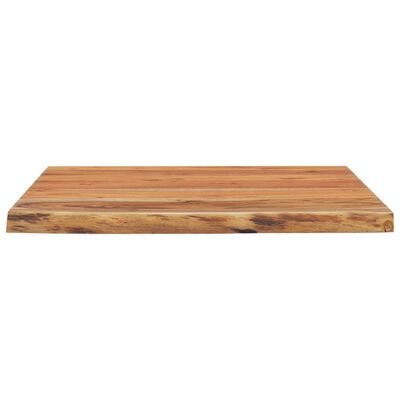 vidaXL Vegghylle 40x40x2,5 cm firkantet heltre akasie naturlig kant