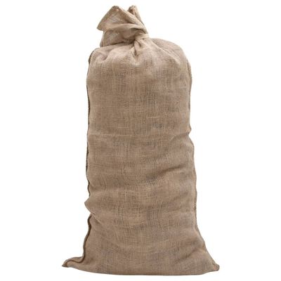 vidaXL Jutesekker 10 stk 65x135 cm 100% jute 220 gsm