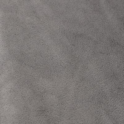 vidaXL Vektdyne med trekk grå 200x225 cm 9 kg stoff